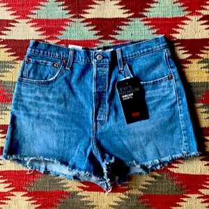Levi’s High-Waisted Denim Shorts NWT!